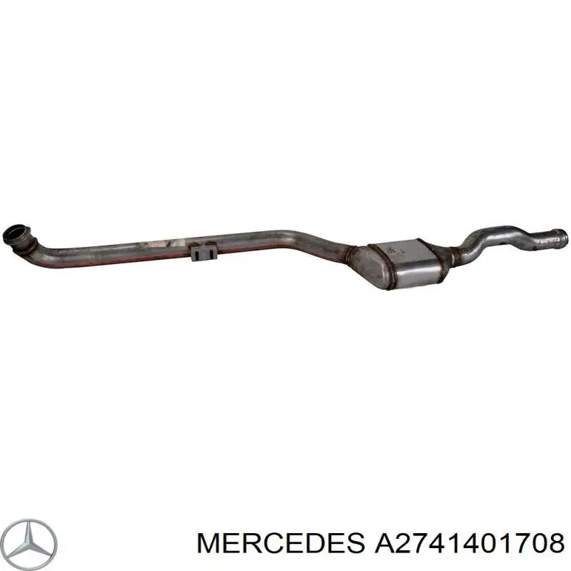Купити A2741401708 Mercedes Перетворювач відпрацьованих газів