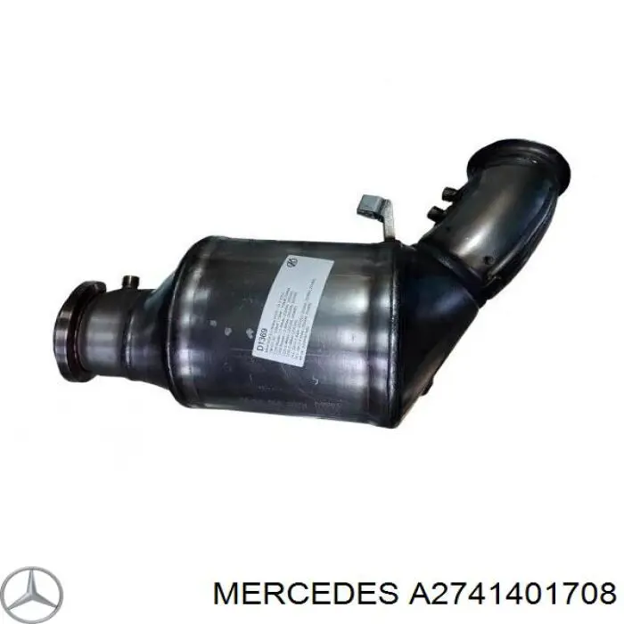 Каталізатор A2741401708 Mercedes