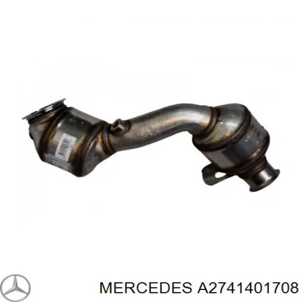 A2741400408 Mercedes конвертор-каталізатор (каталітичний нейтралізатор)