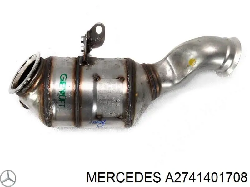 Конвертор-каталізатор (каталітичний нейтралізатор) Mercedes A2741401708 ціна, від 421.28 USD