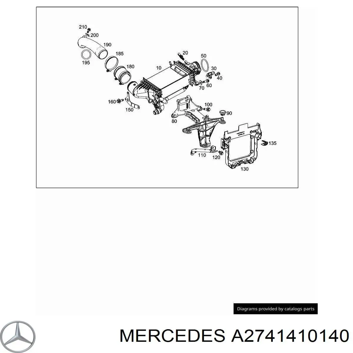 A2741410140 Mercedes 