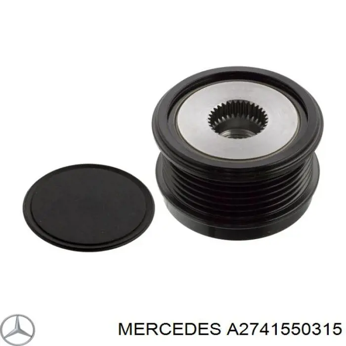 Інерційний шків Mercedes A2741550315 ціна, від 64.57 USD