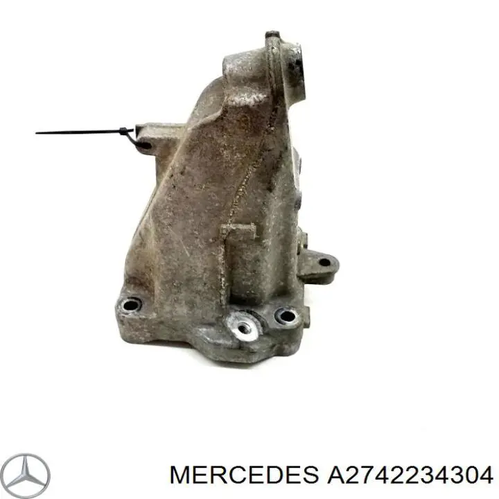 Кронштейн подушки (опори) двигуна, лівої Mercedes A2742234304 ціна, від 63.80 USD