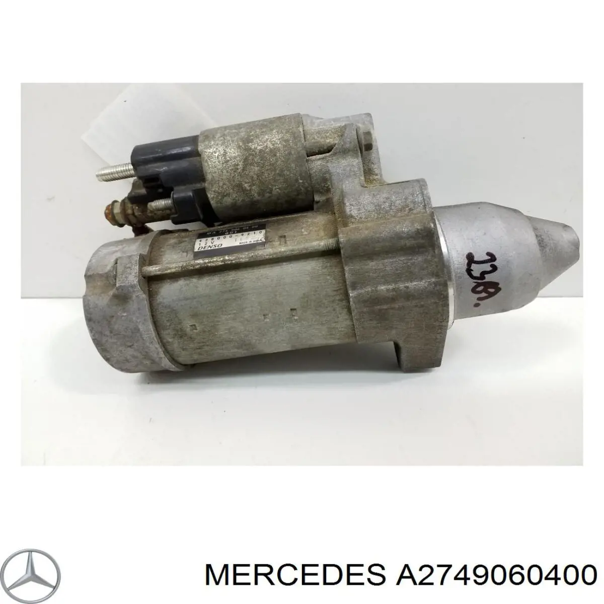 A2749060400 Mercedes Стартер (Напряжение, В: 12; Мощность, кВт: 1,7)