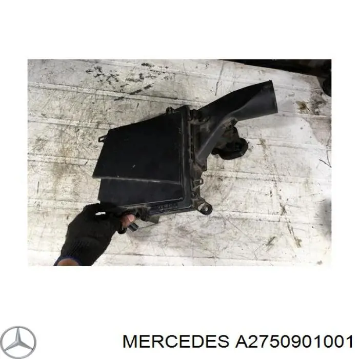 Корпус повітряного фільтра Mercedes A2750901001 ціна, від 66.67 USD