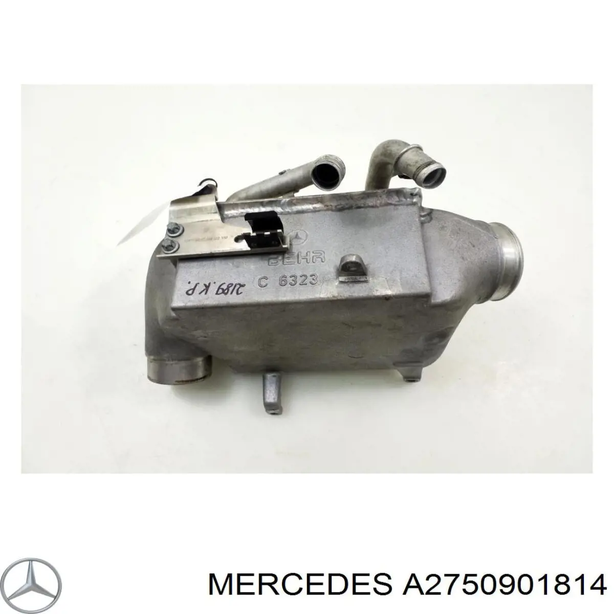 A2750901814 Mercedes Охолоджувач наддувочного повітря