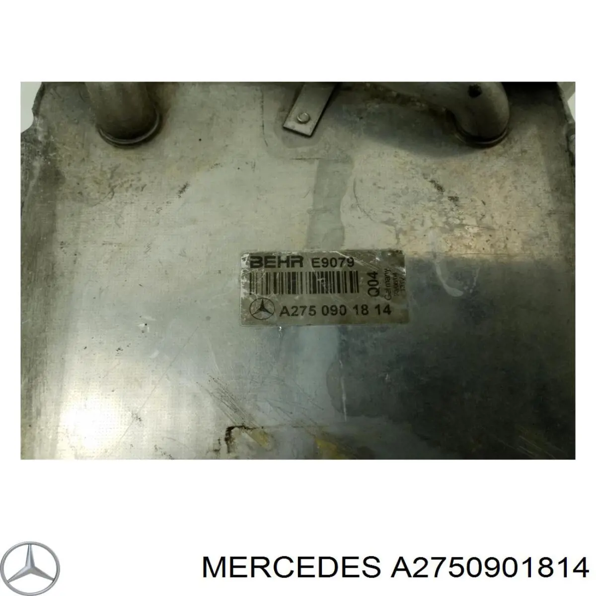 Купити A2750901814 Mercedes Радіатор интеркуллера