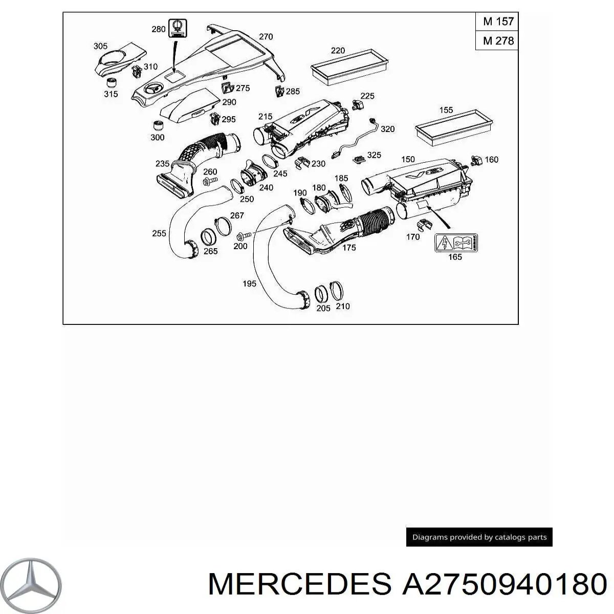  A2750940180 Mercedes