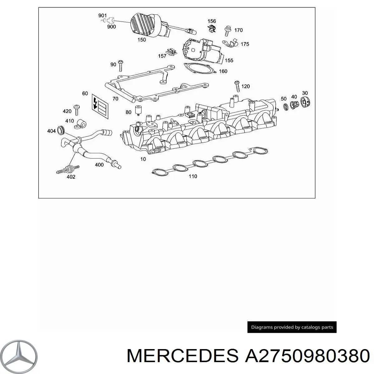 A2750980380 Mercedes 