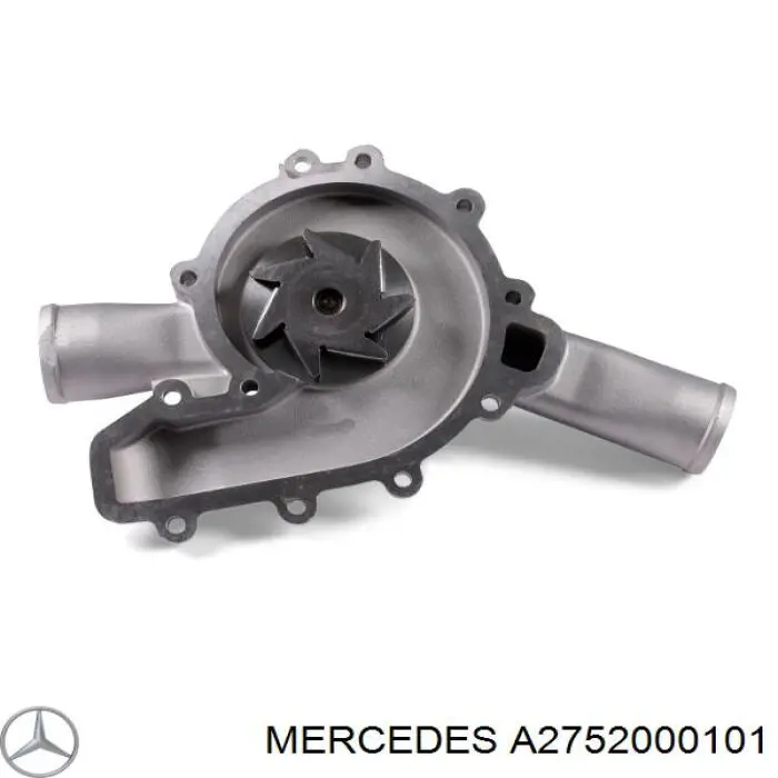 Помпа охолодження Mercedes A2752000101 ціна, від 94.30 USD