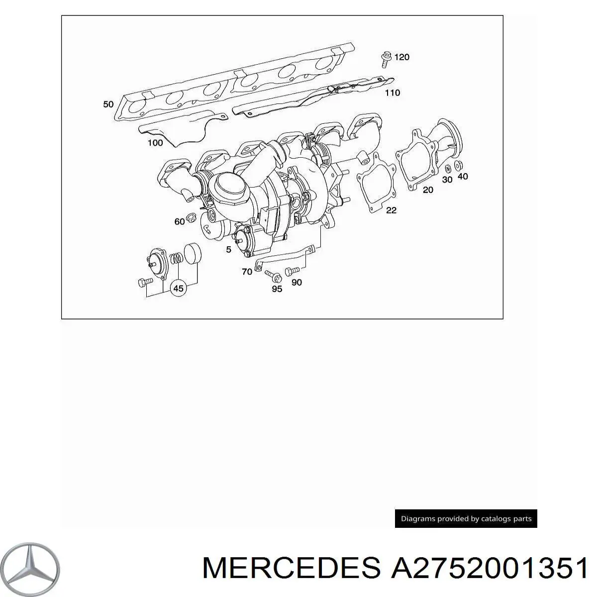A2752001351 Mercedes 