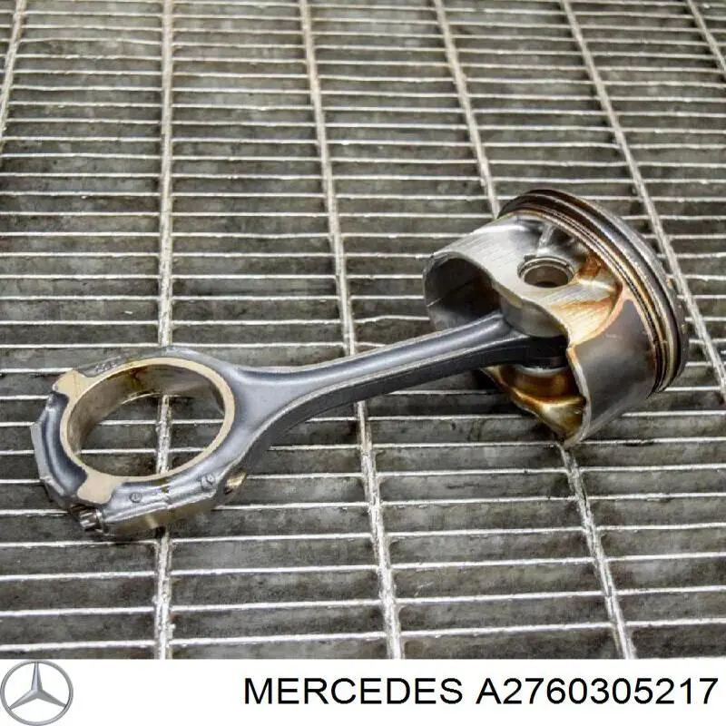 A2760305217 Mercedes Поршень в комплекті на 1 циліндр, STD