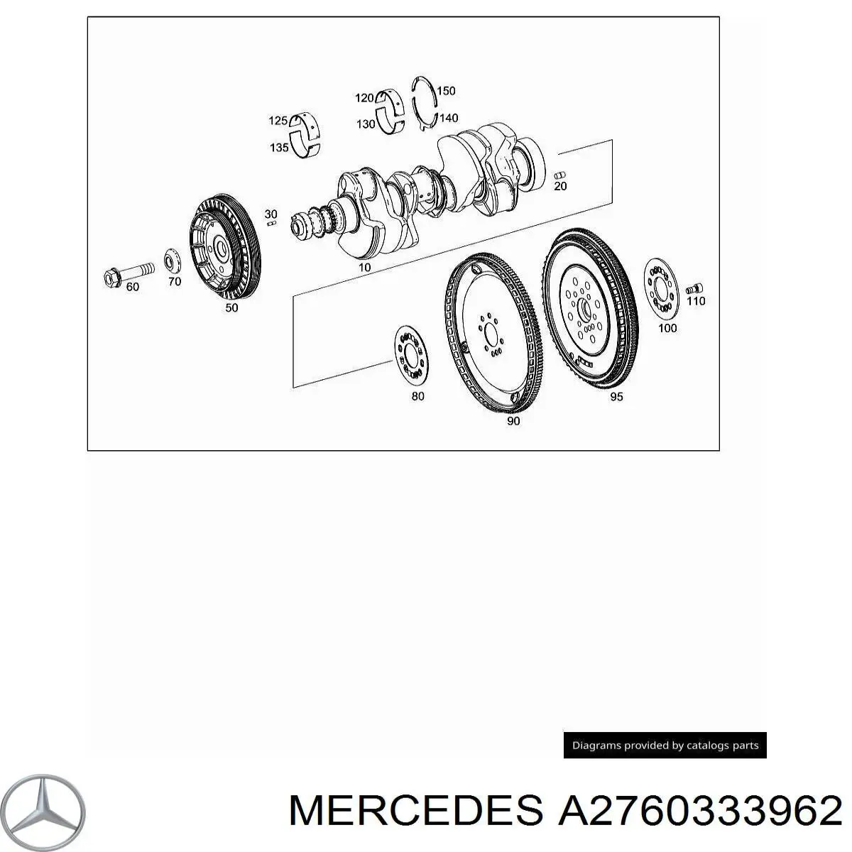 A2760333962 Mercedes 