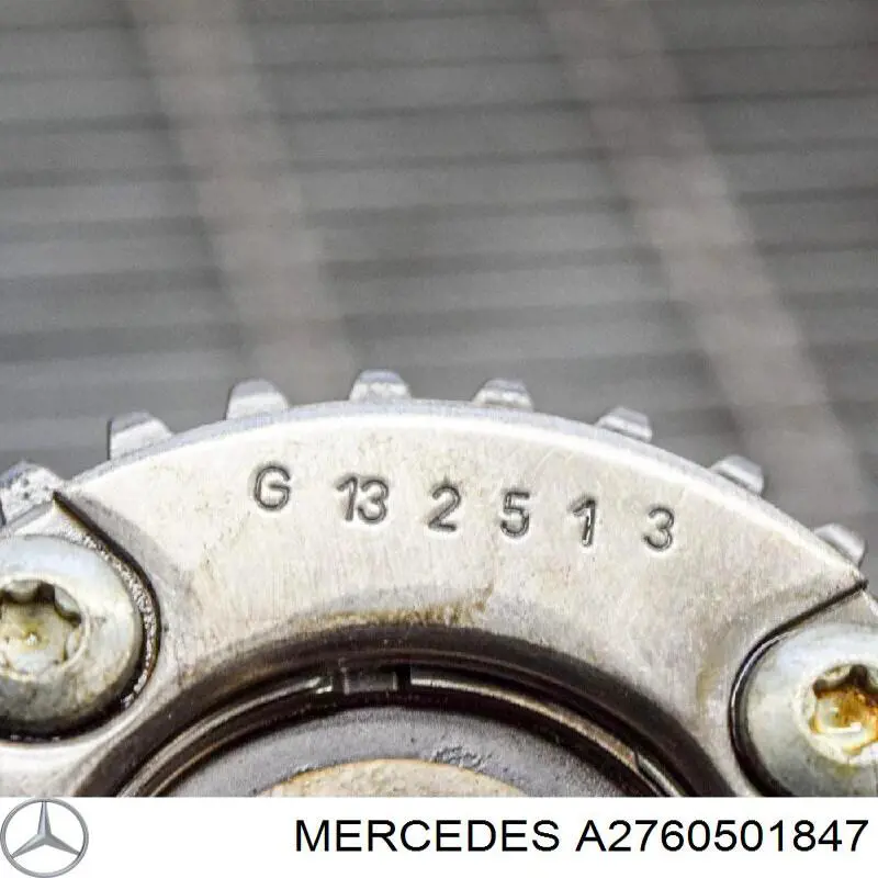 A2760503900 Mercedes зірка-шестерня розподільного валу двигуна, випускного правого
