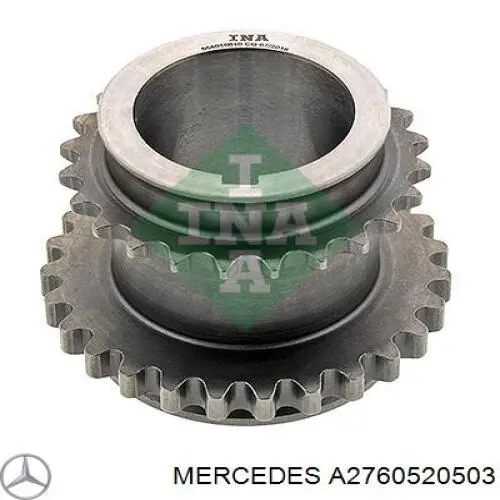 Зірочка приводу коленвала двигуна Mercedes A2760520503 ціна, від 16.85 USD