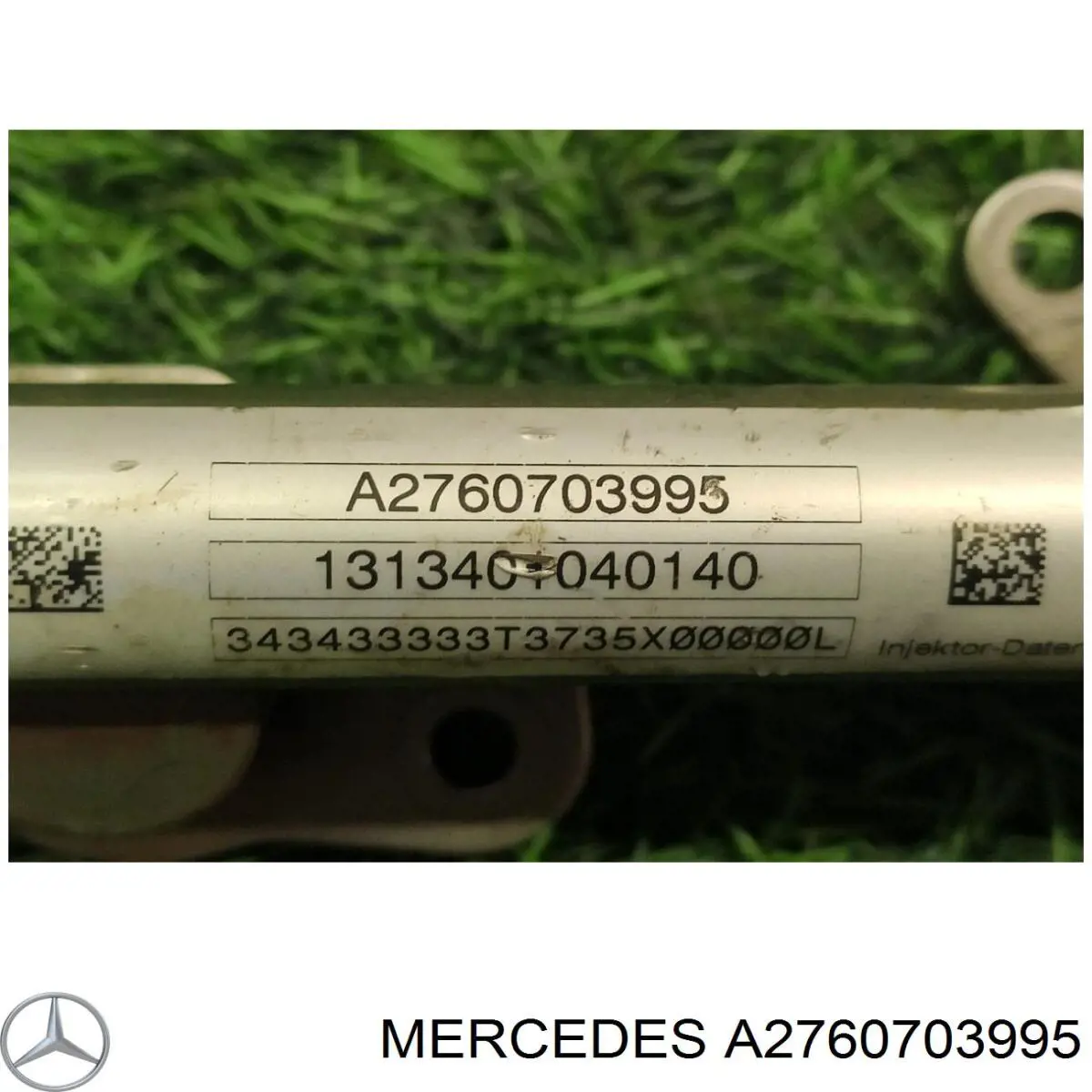 A2760703995 Mercedes розподільник палива (рампа лівий)