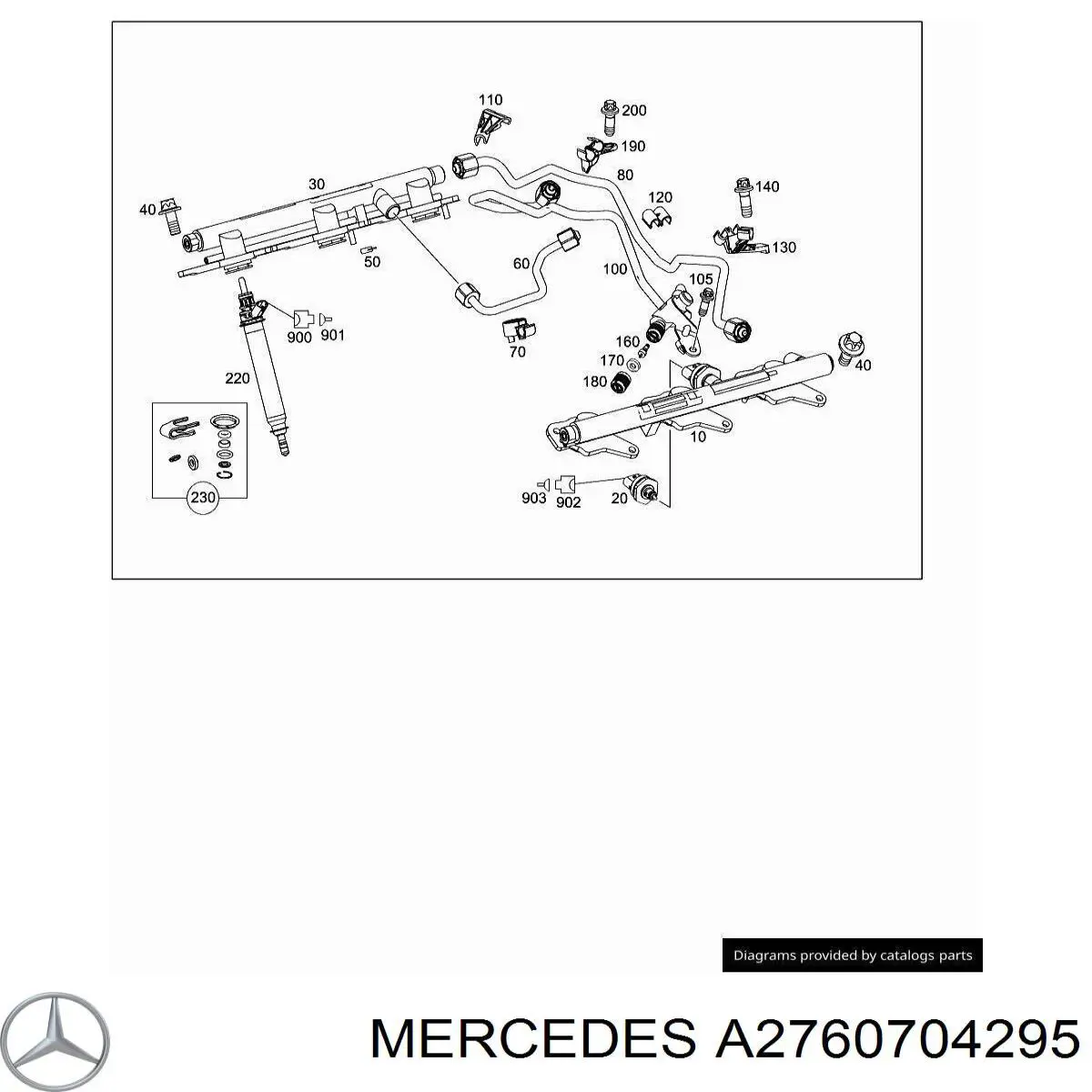  A2760704295 Mercedes