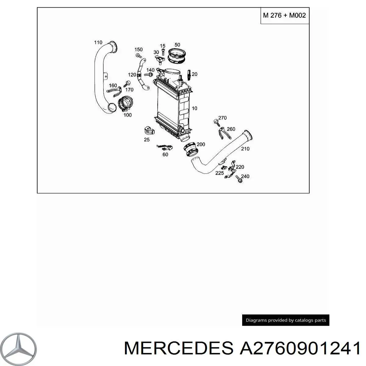 A2760901241 Mercedes 