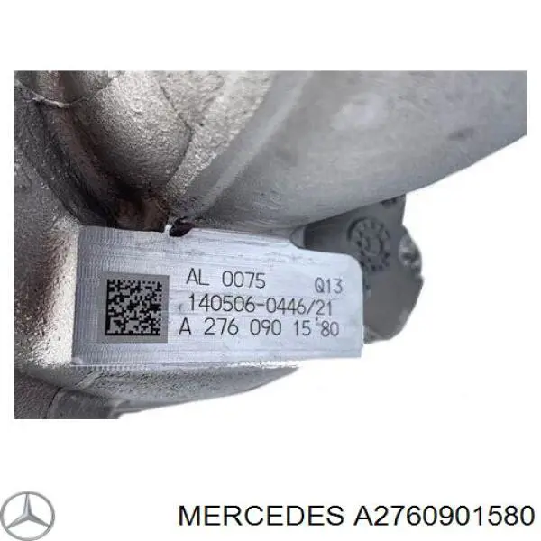 A2760901580 Mercedes турбіна