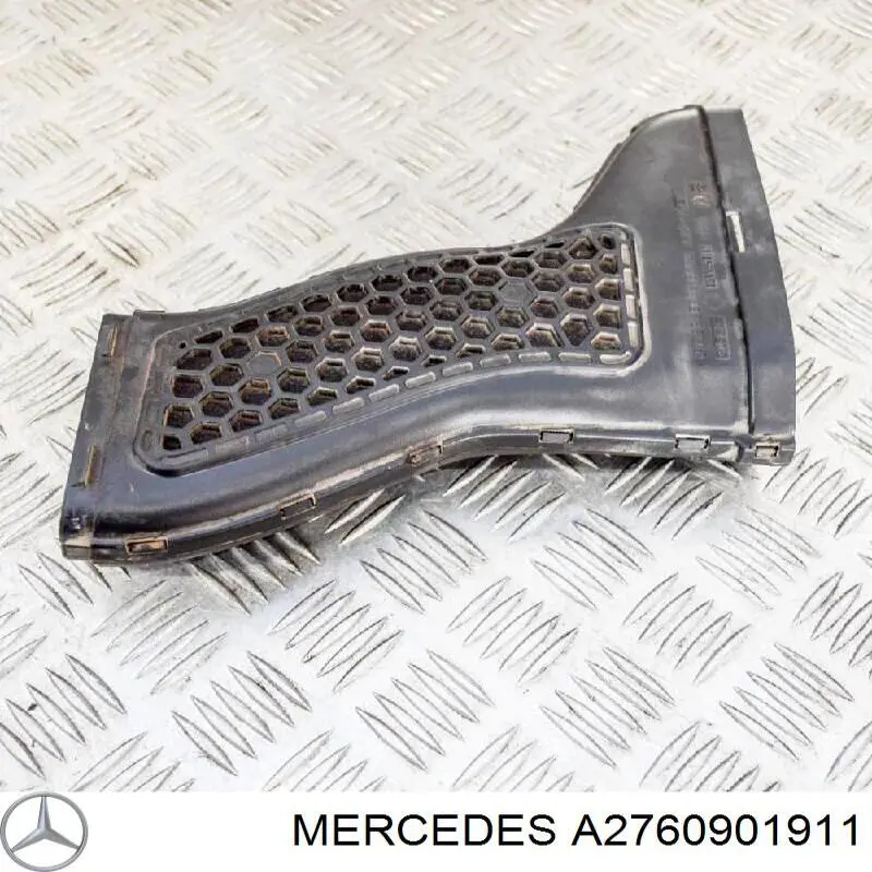 Повітрозабірник повітряного фільтра Mercedes A2760901911 ціна, від 58.21 USD