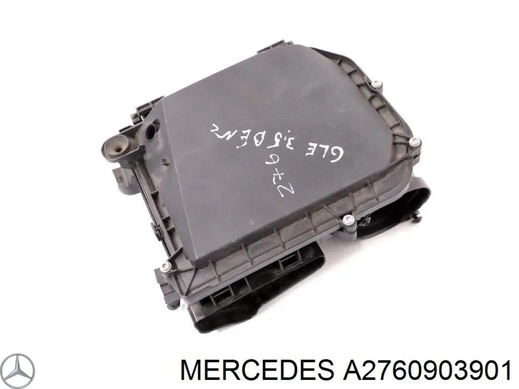 A2760903901 Mercedes Корпус повітряного фільтра, лівий