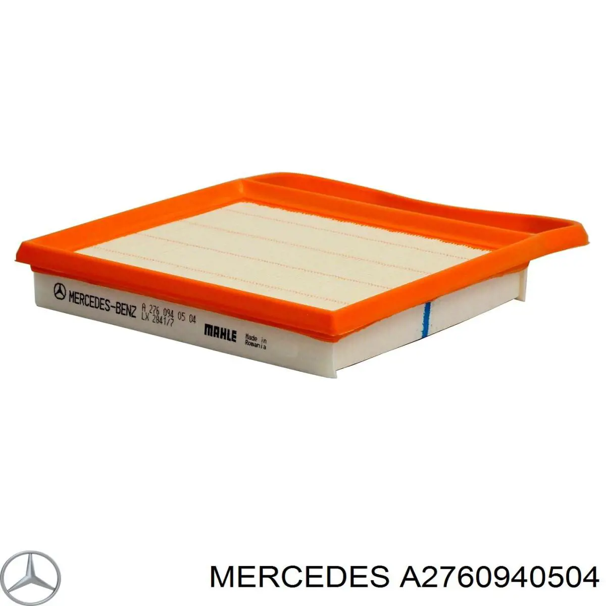 Елемент повітряного фільтра Mercedes A2760940504 ціна, від 66.61 USD