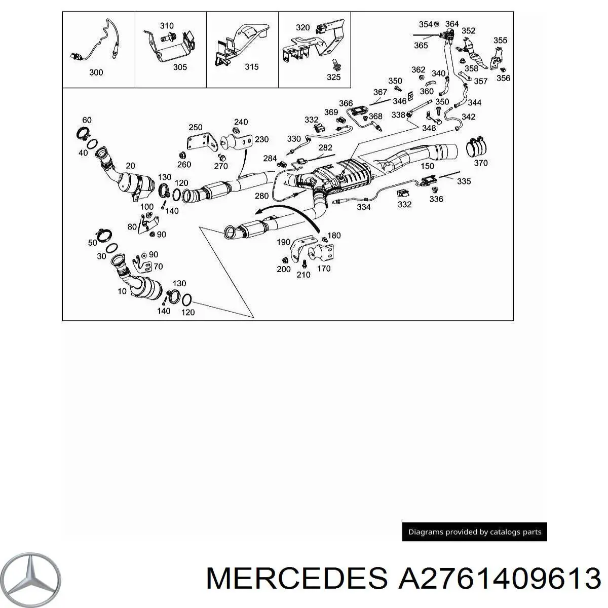  A2761409613 Mercedes