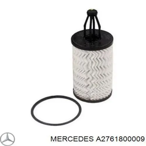 A2761800009 Mercedes фільтр масляний