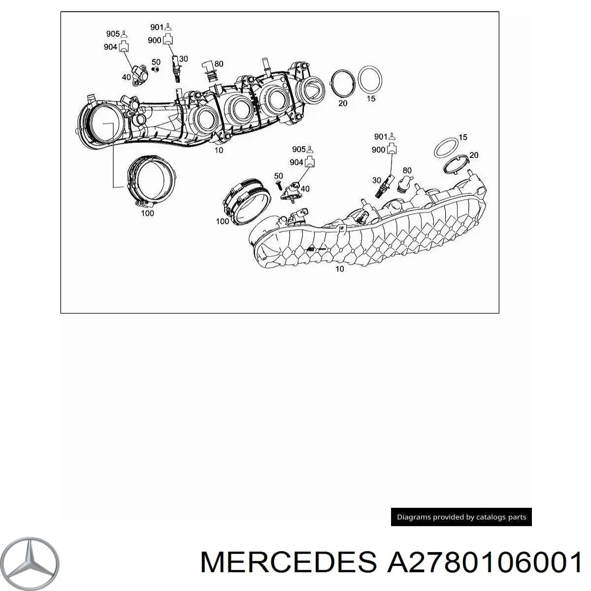 A2780106001 Mercedes 