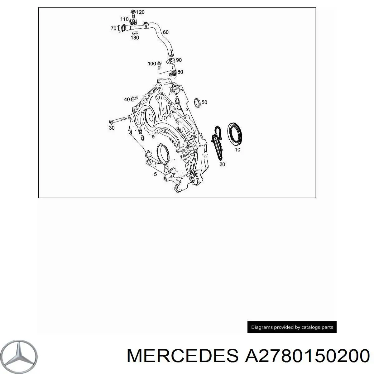  Mercedes A2780150200 ціна, від 53.33 USD