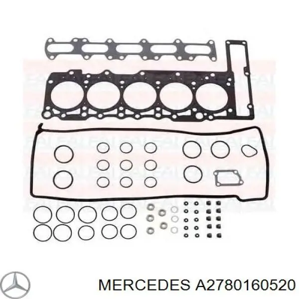 A2780160520 Mercedes прокладка головки блока циліндрів (гбц, права)