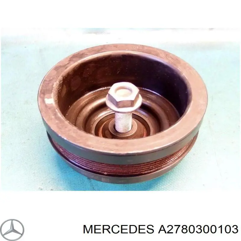 Купити A2780300103 Mercedes Шків колінчастого вала