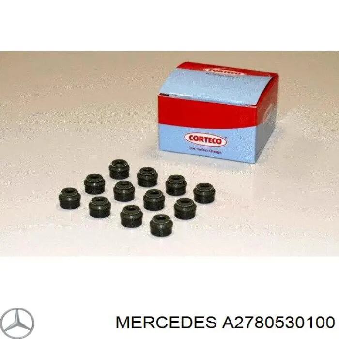 Сальник клапана (маслознімний), впуск/випуск Mercedes A2780530100 ціна, від 0.94 USD