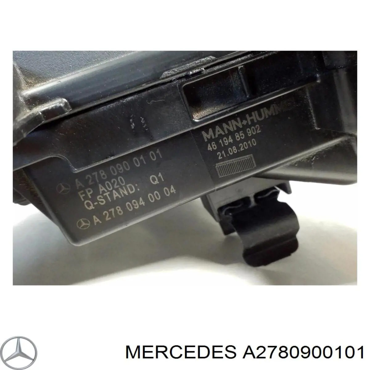 Корпус повітряного фільтра, лівий A2780900101 Mercedes