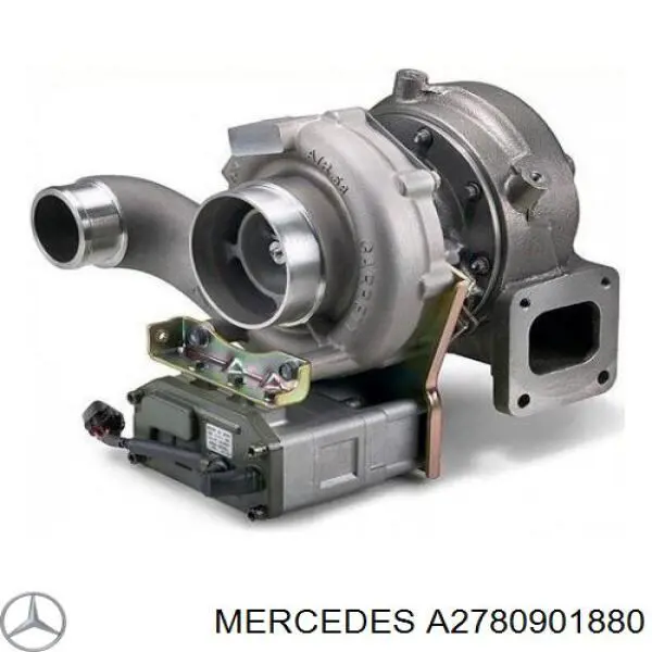 Турбіна Mercedes A2780901880 ціна, від 443.41 USD