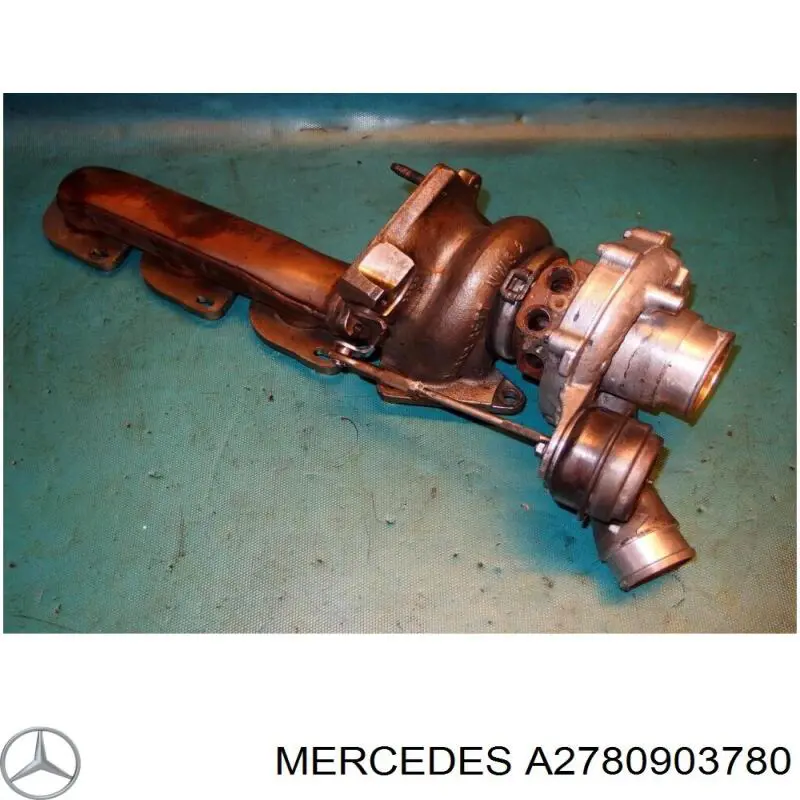 A2780903780 Mercedes турбіна