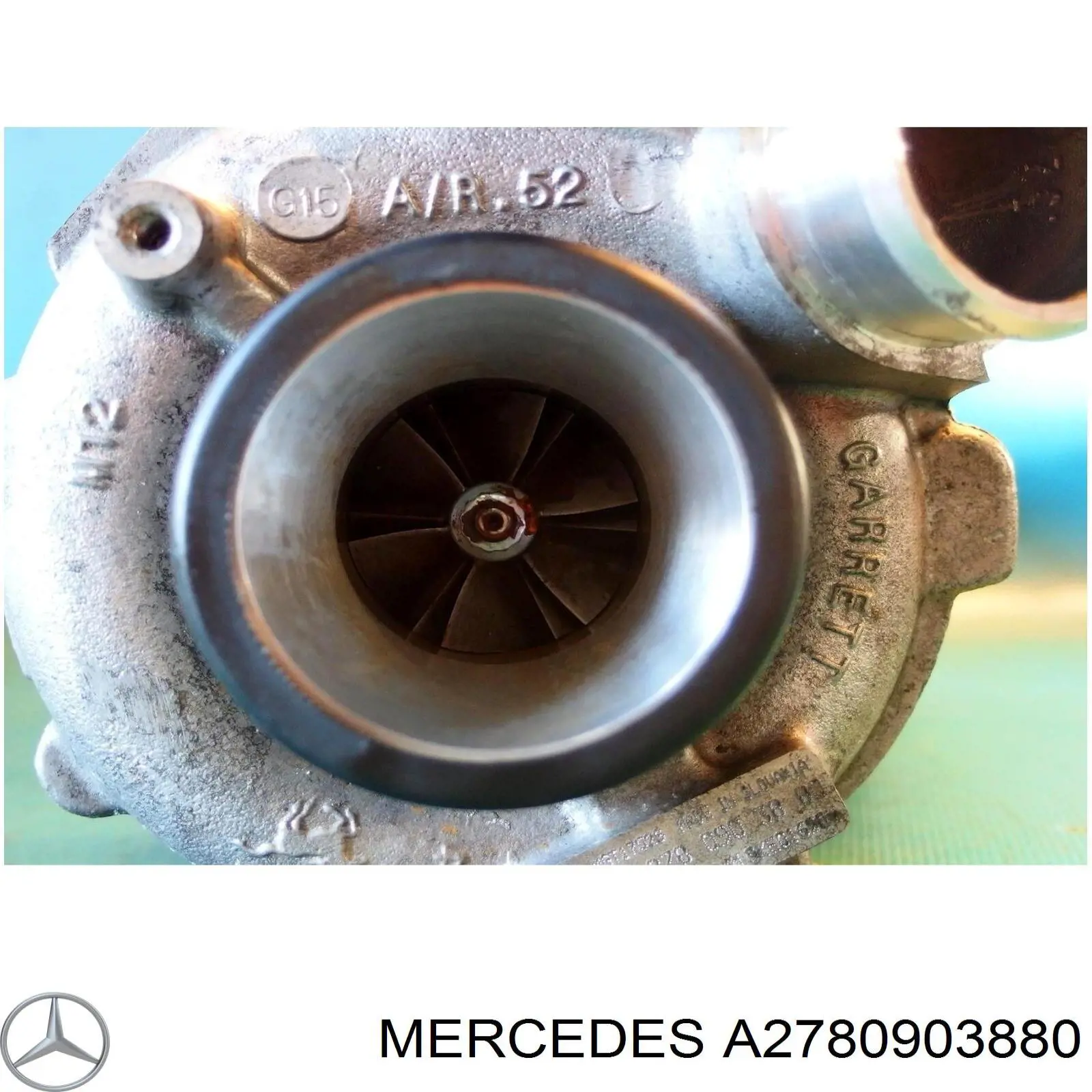 A2780903880 Mercedes турбіна