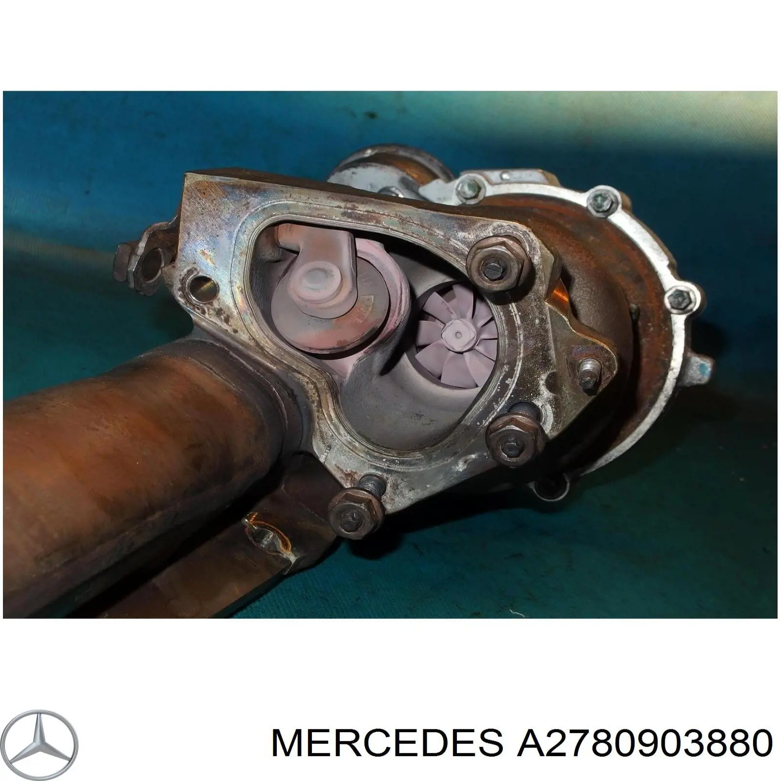 Турбіна Mercedes A2780903880 ціна, від 443.41 USD