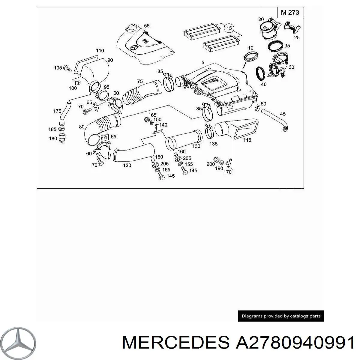 A2780940991 Mercedes 