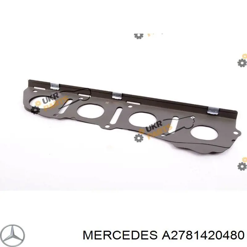 A2781420480 Mercedes прокладка випускного колектора, права