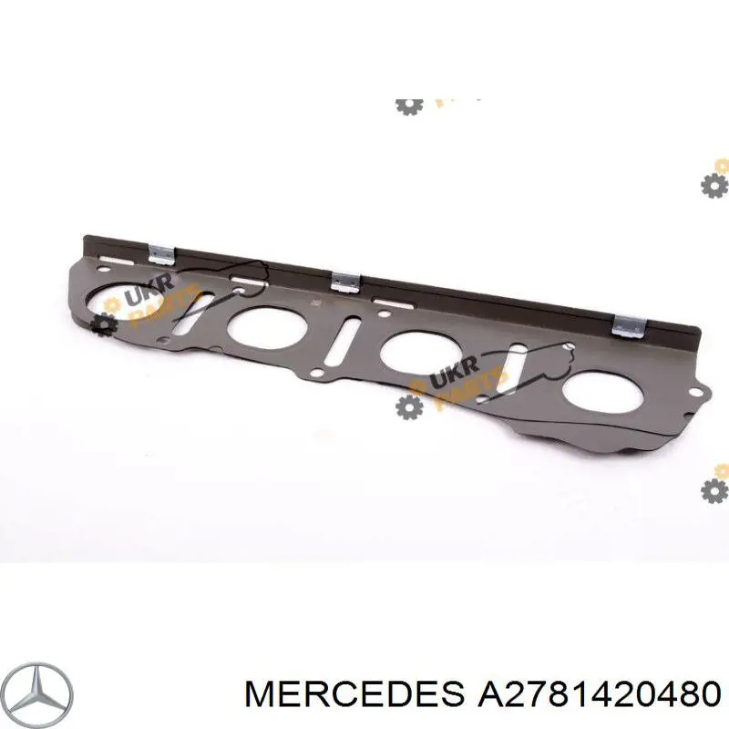 Прокладка випускного колектора, права Mercedes A2781420480 ціна, від 29.06 USD