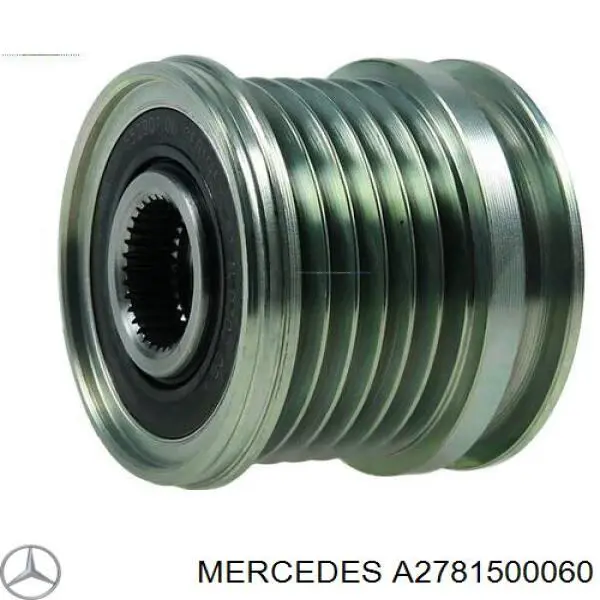 Інерційний шків Mercedes A2781500060 ціна, від 23.29 USD