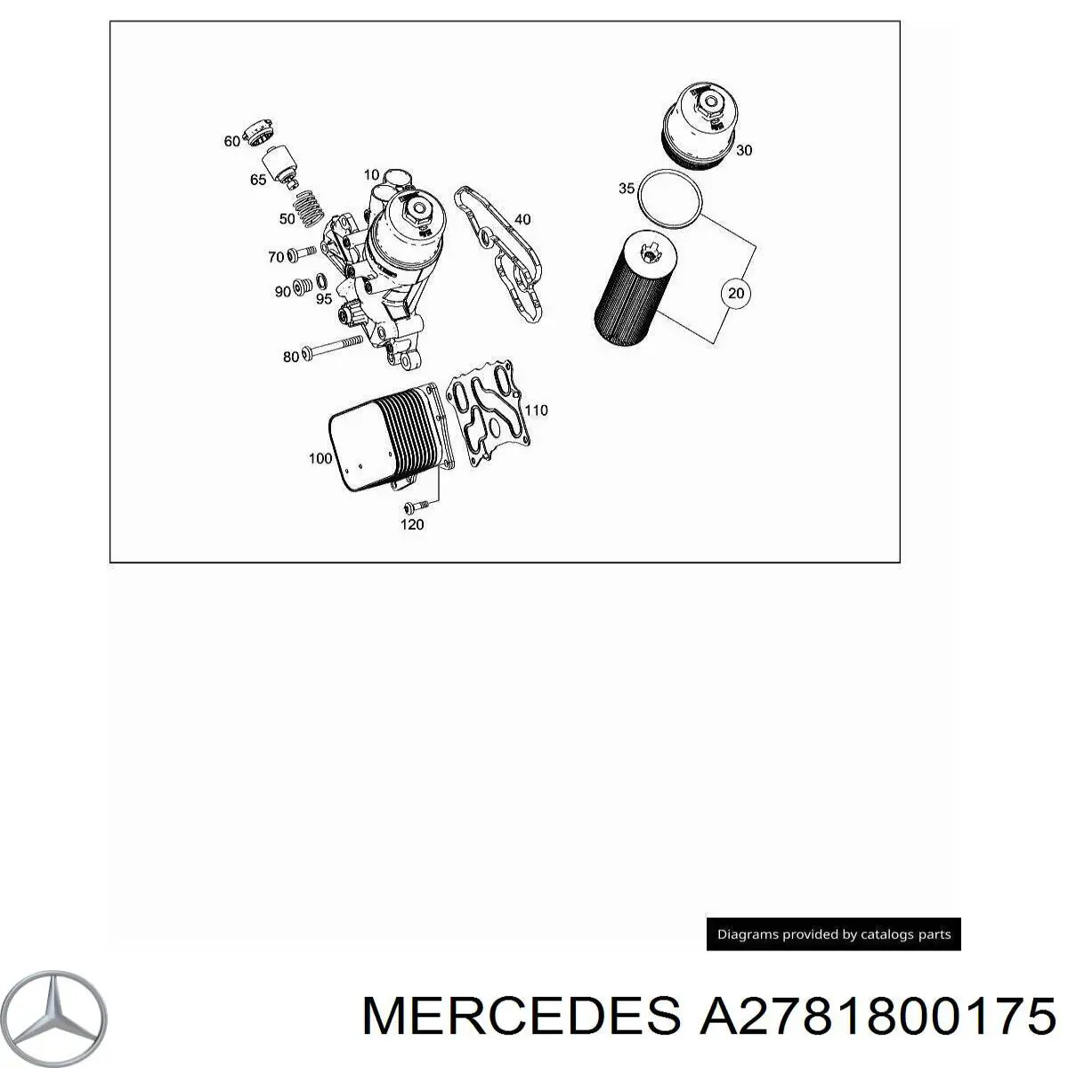 A2781800175 Mercedes 