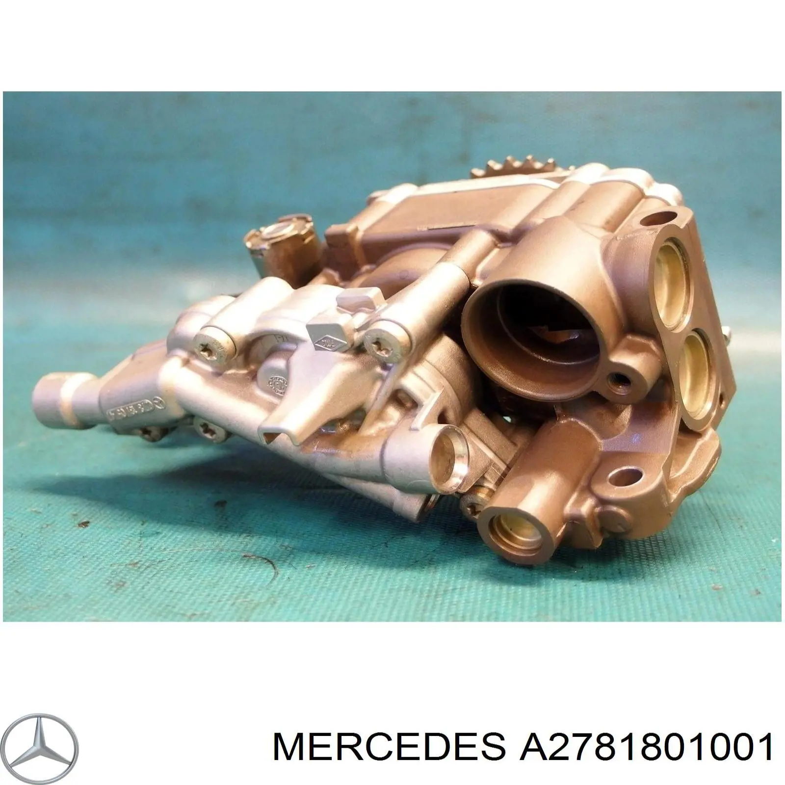 Насос масляний на Mercedes ML/GLE (W166)