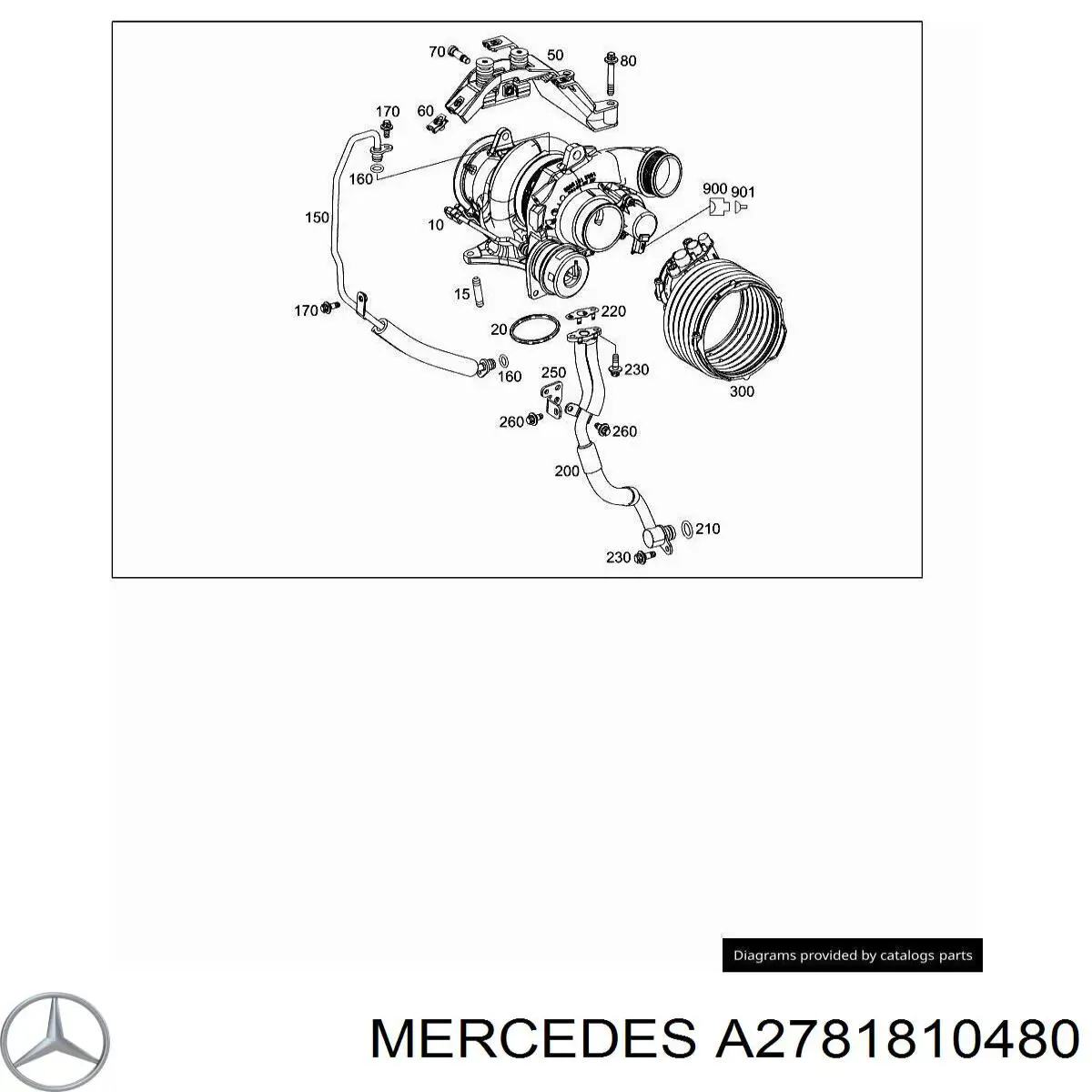 Прокладка шланга відводу масла від турбіни Mercedes A2781810480 ціна, від 3.23 USD