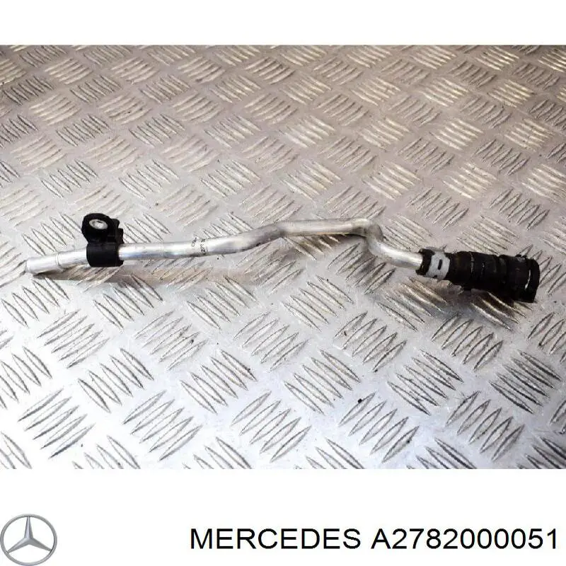 Шланг/патрубок рідинного охолодження турбіни, подача Mercedes A2782000051 ціна, від 58.48 USD