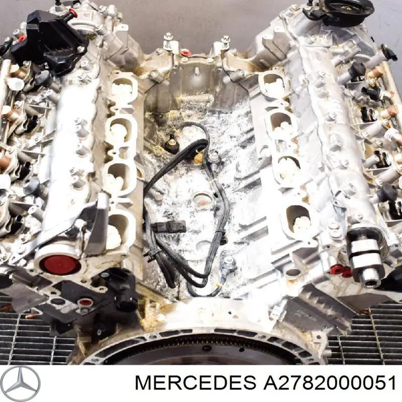 Купити A2782000051 Mercedes Шланг/патрубок рідинного охолодження турбіни, подача