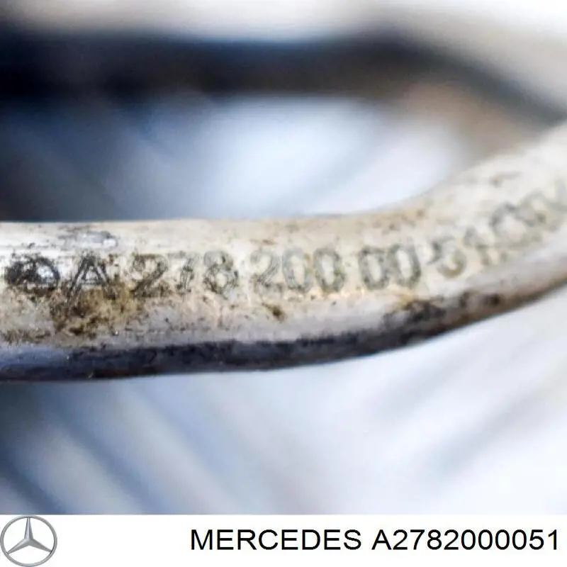 Шланг/патрубок рідинного охолодження турбіни, подача Mercedes A2782000051 ціна, від 58.48 USD