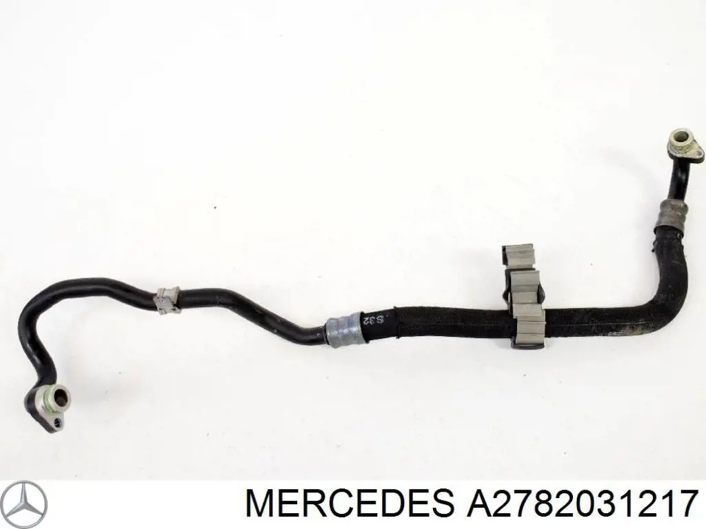 A1572030017 Mercedes Шланг повітряний вентиляції картера