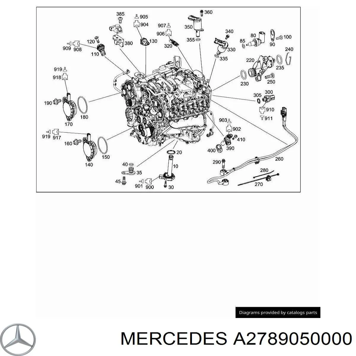 Датчик детонації Mercedes A2789050000 ціна, від 31.67 USD